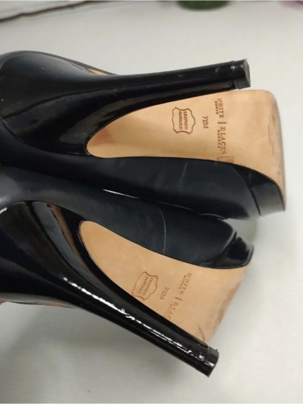 White House Black Market Black Tassel Platform Pump